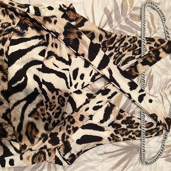 Animal Print Boutique Maxi Dress size XL - Picture 2 of 4